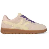 POSH by Poelman Sneakers laag 'Megan' nude / pasteelgeel / lila