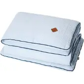 Sevira Kids Bettset Jeanne, 2-delig - 140 x 100 cm - Blauw | van