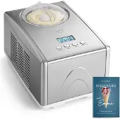 Springlane Zelfvriezende IJsmachine 1,5L Emma Zilver