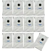 Plus.Parts Ecovacs DDX19 Stofzakken (12 Stuks, alternatief voor DDB030025)