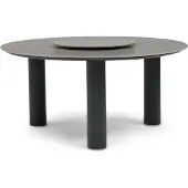 Coco Trino dining tuintafel 158 cm met lazy susan