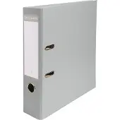 Exacompta 20x Ordner met hefboom in PP /karton - rug van 80mm - A4 - Grijs - 918416B