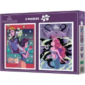 Educa puzzel Disney Villains & Princess 2x500 stukjes karton.