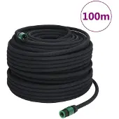 Syfax Druppelslang 0,6'' 100 m rubber zwart
