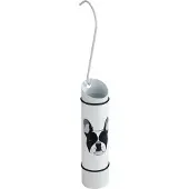 Wenko luchtbevochtiger Hond 20 cm RVS wit/zwart 2 delig