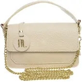 Anna Luchini Beige Rundleer Tas