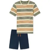 Schiesser Pyjama kort 'Casual Nightwear' gemengde kleuren