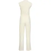 Smashed Lemon Jumpsuit met structuur en tailleceintuur |