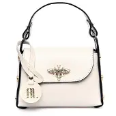 Anna Luchini Beige Rundleer Tas