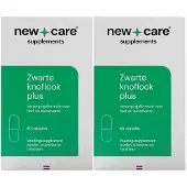 New care 2x Zwarte Knoflook Plus 60 capsules