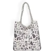 KAVU - Barter Bag - Schoudertas grijs/wit