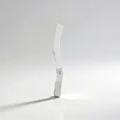 Cavill - Zilveren Hanger - 925 Sterling Zilver - Cambodjaanse Ronde Zirkoon 0 158 ct - Minimalistisch Modern Elegant Design 50x5 mm