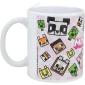 Stor Minecraft meisjesbeker in cadeauverpakking
