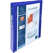 Exacompta 10x Kreacover Ringband in PP met 2 D-ringen van 25mm - A4 maxi - Blauw - 51826BE