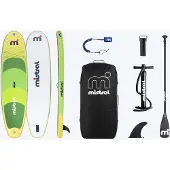 Mistral Verde 10'6 | Opblaasbare SUP Set | Allround Paddleboard | Malibu Design | Stabiel, Wendbaar SUP board | Makkelijk Mee te Nemen | Voor Recreatie en Toertochten