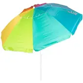 Aktive 62403 Windproof Ø240cm Uv50 Parasol Veelkleurig