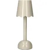 Addison Ross - Scallop Tafellamp LED - Cappuccino - 28 cm