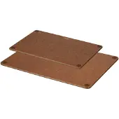 ComBekk snijplank hout 2-delig Brown