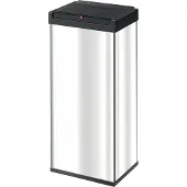 Hailo Afvalcontainer, afmetingen 763 x 339 x 260 mm, inhoud 52 liter, roestvrij staal, merk