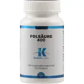 Supplementa GmbH Folszuur 400 mcg, KLEAN LABS, 100 stuks, verpakking
