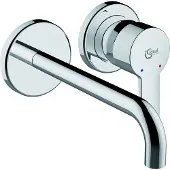 Ideal standard Connect Blue afbouwdeel voor 2 gats inbouw wandkraan met uitloop 20.4cm chroom