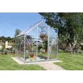 Canopia Kweekkas Harmony 6x6 - Polycarbonaat - Zilver - 185x186x208cm