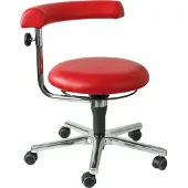 Eduplay Stoel voor docenten/verzorgers, rood, 41-54 cm, opvouwbaar