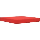 vidaXL Buitenbankkussen Polyester Rood 80 x 80 x 8 cm