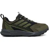 Adidas Lage schoen 'Tracefinder Trail Running' kaki / zwart