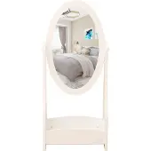 Vdd Staande spiegel make up visagie prinses meisje kinderkamer wit
