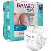 Bambo Nature Newborn Luier 1 2-4kg 22st