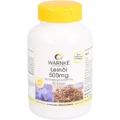 Warnke Vitalstoffe GmbH WARNKE Lijnzaadolie, 500 mg zachte capsules, 250 capsules