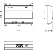 Dahua VTNS2003B Tweedraads switch