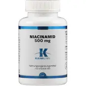 Supplementa Corporation B.V. Niacinamide (B3) 500 mg capsules, 100 capsules
