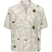 Only & Sons regular fit vrijetijdsoverhemd van pure viscose model 'DASH'