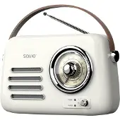 Savio RS-02 Draadloze radio, wit