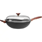 Sambonet Wokpan Rock'N'Rose Black 32 cm