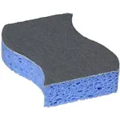 Spontex Polish Spons Blauw, grijs