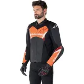 Alpinestars Faster V3 Airflow geperforeerde motorfiets leder- / textieljas Maat