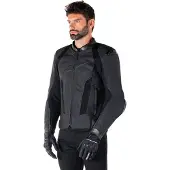 Alpinestars Missile V3 Airflow, leren jas ,zwart/zwart ,58
