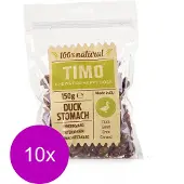 Timo Eendenmaagjes - Hondensnacks - 10 x Eend 150 g
