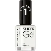 Rimmel London SuperGel nagellak - 001 Basic B Wit | Nagellak van London