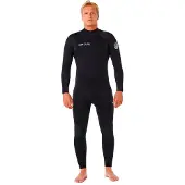 Rip Curl Trad 3/2 Mm Fl Wetsuit Met Lange Mouwen En Rits Op De Rug