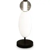 Ideal Lux Design tafellamp Lumiere, wit / opaal, Woon-/ Eetkamer, Glas, Modern, tafellamp