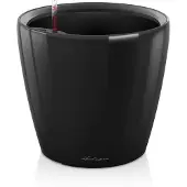 Lechuza Plantenbak Classico Premium 21 LS zwart hoogglans