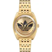 Adidas Originals Editie Eén Unisex Gouden Horloge AOFH23509