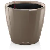 Lechuza Plantenbak Classico Premium 21 LS taupe hoogglans