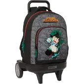 My Hero Academia Compact With Evolutionary My Hero Academia 33l 33x45x22 Cm Rugzak Met Wielen