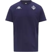 Kappa Millido-ac Fiorentina Short Sleeve T-shirt Blauw L Man