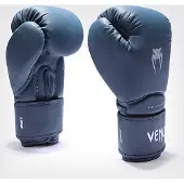 Venum Contender 1.5 Bokshandschoenen Midnight Blue Silver - 14 OZ
